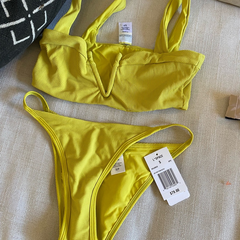 L space bathing suit size small